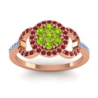 Statement Floral Pave Zirisa Ring