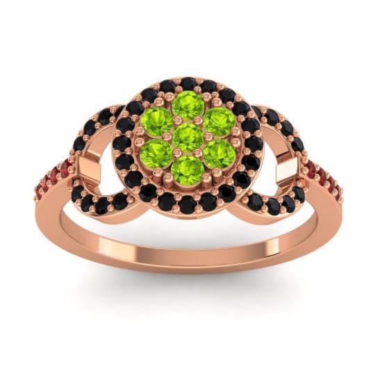 Statement Floral Pave Zirisa Ring