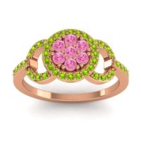 Statement Floral Pave Zirisa Ring