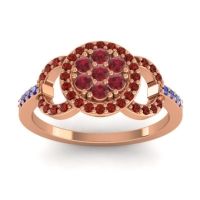 Statement Floral Pave Zirisa Ring