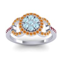 Statement Floral Pave Zirisa Ring