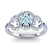 Statement Floral Pave Zirisa Ring