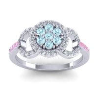 Statement Floral Pave Zirisa Ring