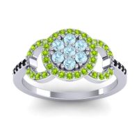 Statement Floral Pave Zirisa Ring