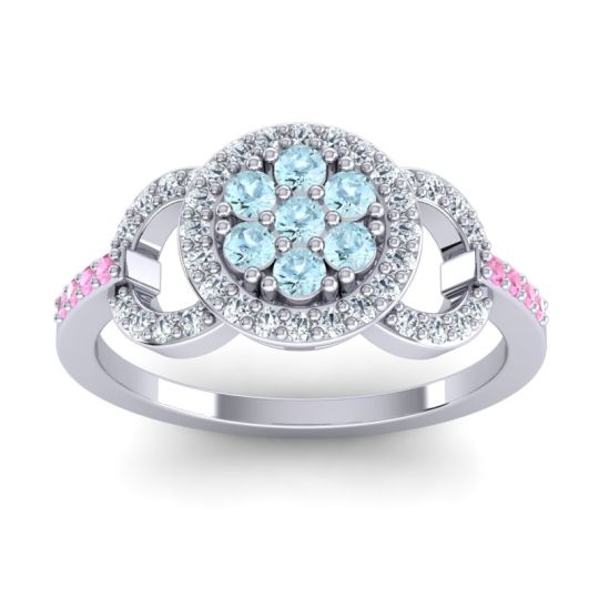 Statement Floral Pave Zirisa Ring