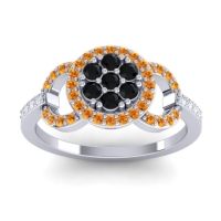 Statement Floral Pave Zirisa Ring