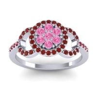Statement Floral Pave Zirisa Ring