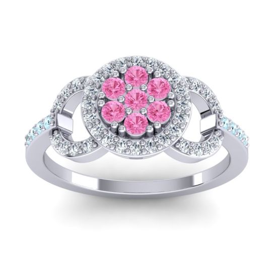 Statement Floral Pave Zirisa Ring