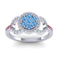 Statement Floral Pave Zirisa Ring