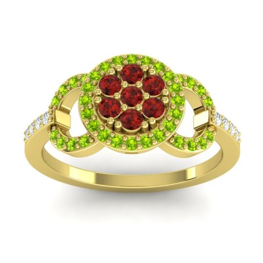 Statement Floral Pave Zirisa Ring