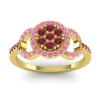 Statement Floral Pave Zirisa Ring