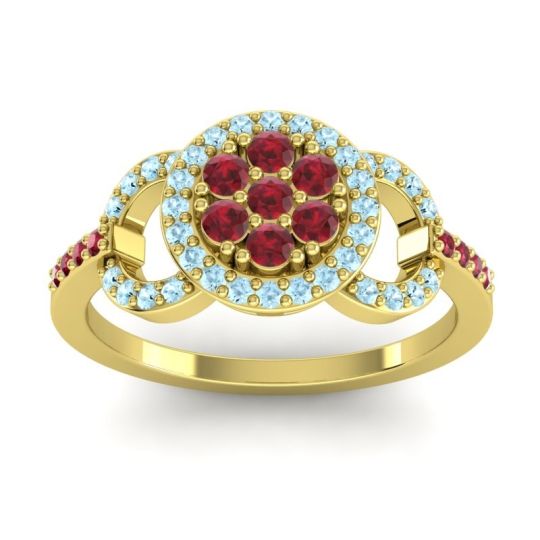 Statement Floral Pave Zirisa Ring