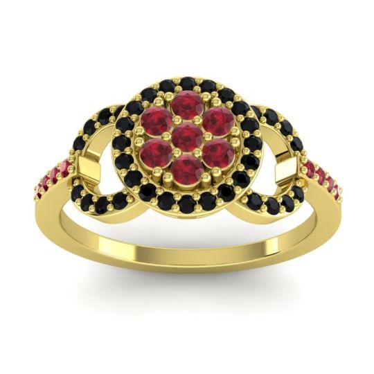 Statement Floral Pave Zirisa Ring