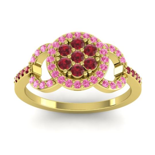 Statement Floral Pave Zirisa Ring