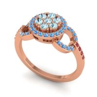 Statement Floral Pave Zirisa Ring