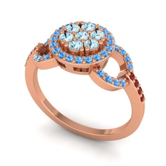 Statement Floral Pave Zirisa Ring