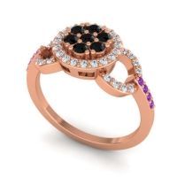 Statement Floral Pave Zirisa Ring