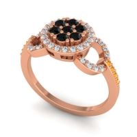 Statement Floral Pave Zirisa Ring