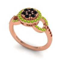 Statement Floral Pave Zirisa Ring