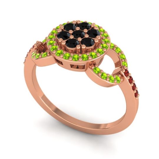 Statement Floral Pave Zirisa Ring