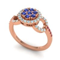 Statement Floral Pave Zirisa Ring