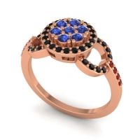 Statement Floral Pave Zirisa Ring