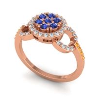 Statement Floral Pave Zirisa Ring