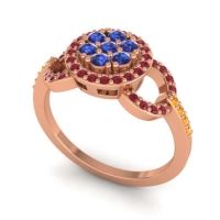 Statement Floral Pave Zirisa Ring