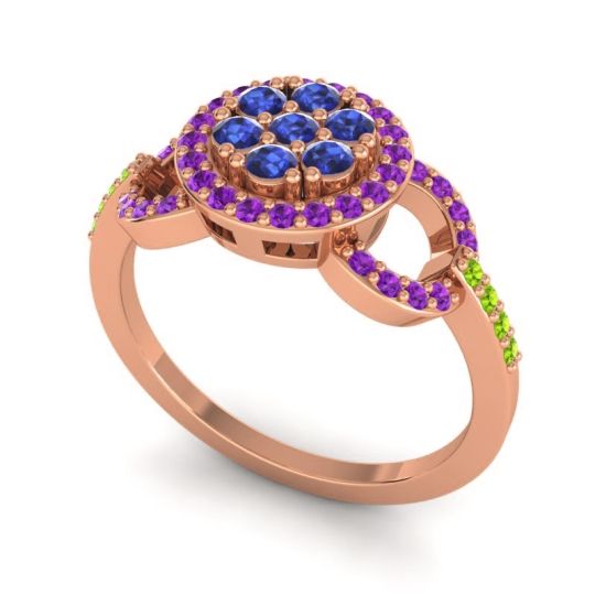 Statement Floral Pave Zirisa Ring