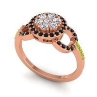 Statement Floral Pave Zirisa Ring