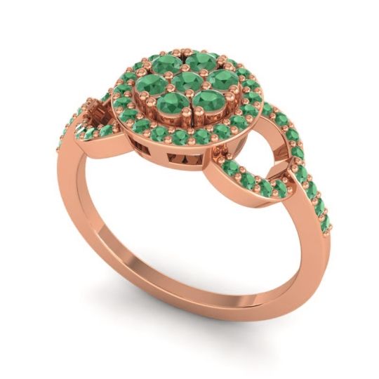 Statement Floral Pave Zirisa Ring