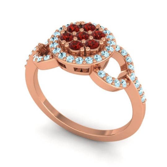 Statement Floral Pave Zirisa Ring