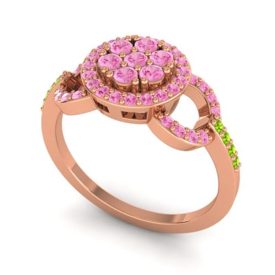 Statement Floral Pave Zirisa Ring