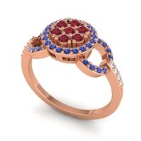 Statement Floral Pave Zirisa Ring