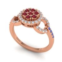 Statement Floral Pave Zirisa Ring