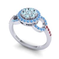 Statement Floral Pave Zirisa Ring