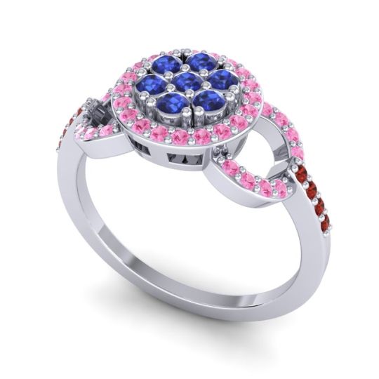 Statement Floral Pave Zirisa Ring