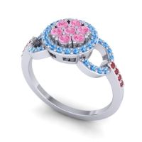 Statement Floral Pave Zirisa Ring