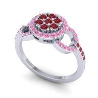 Statement Floral Pave Zirisa Ring