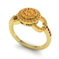 Statement Floral Pave Zirisa Ring