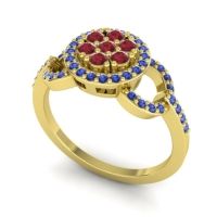 Statement Floral Pave Zirisa Ring