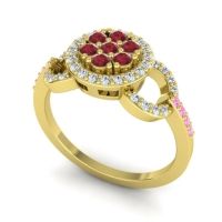 Statement Floral Pave Zirisa Ring