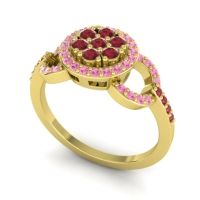 Statement Floral Pave Zirisa Ring