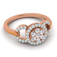 Statement Floral Pave Zirisa Ring