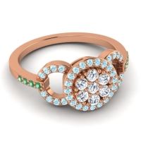 Statement Floral Pave Zirisa Ring