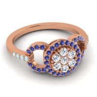 Statement Floral Pave Zirisa Ring