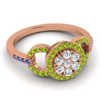 Statement Floral Pave Zirisa Ring