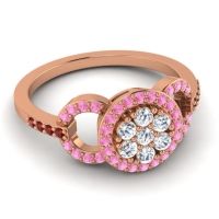 Statement Floral Pave Zirisa Ring
