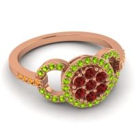 Statement Floral Pave Zirisa Ring