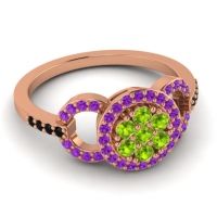 Statement Floral Pave Zirisa Ring